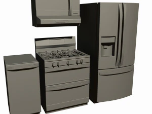 kitchen appliances 3D Model