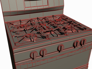 kitchen appliances 3D 모델