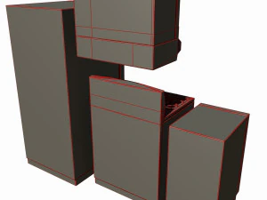 kitchen appliances 3D Model