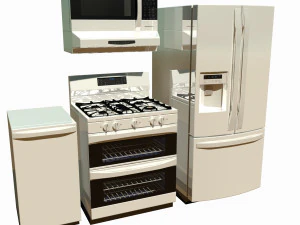 kitchen appliances 3D Model
