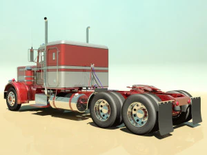 p359 semi truck 3D Model