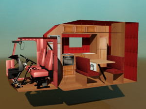 379 legacy semi truck 3D Модель