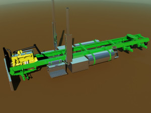 379 legacy semi truck 3D Модель