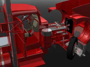hot rod pete 3D Модель