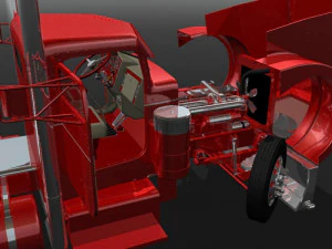 hot rod pete 3D Model