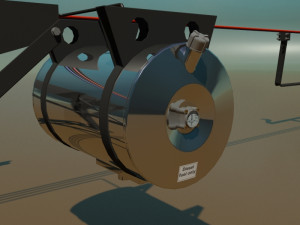 refrigerated semi trailer 3D 모델