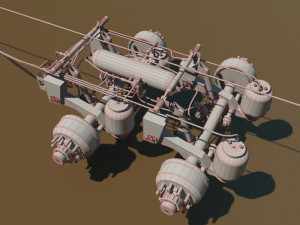 refrigerated semi trailer 3D 모델