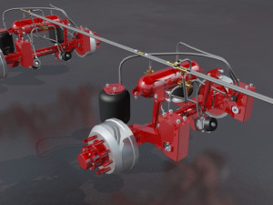 aluminum flatbed trailer Modèle 3D