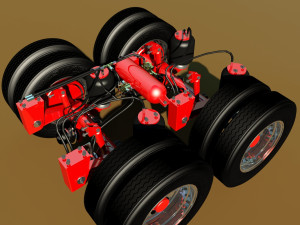 grain trailer Modelo 3D