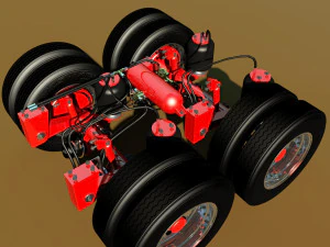 rimorchio per cereali Modello 3D