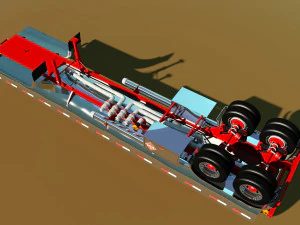 tanker trailer 3D Model
