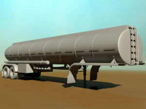 tanker trailer 3D Model