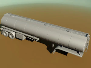 tanker trailer 3D Model