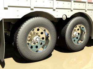 livestock trailer Modelo 3D