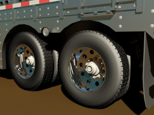 livestock trailer Modelo 3D