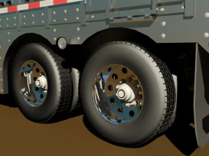 livestock trailer 3D Model