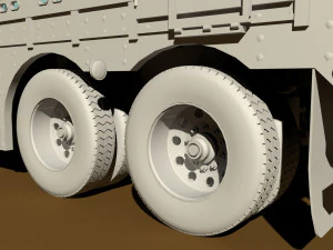 livestock trailer 3D Model