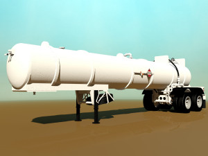 old pump trailre 3D Model