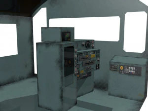 diesel locomotive 3D Model