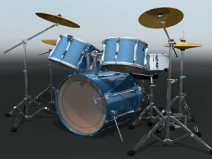 drum kit 3D Model