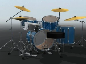 drum kit 3D Model