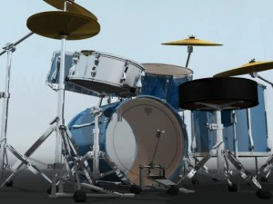 drum kit 3D Model