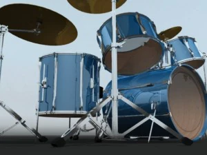 drum kit 3D Model