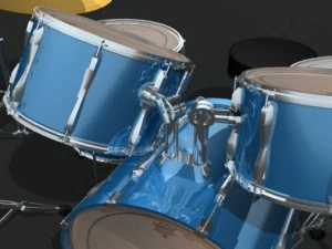 drum kit 3D Model