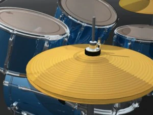 drum kit 3D Model