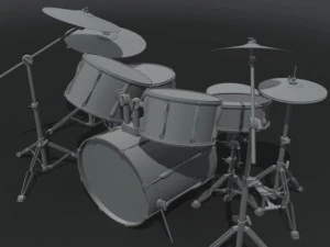 drum kit 3D Model