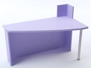 heart chairdeskshelving 3D Model