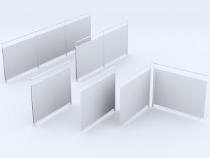 iron railings 1 Modello 3D
