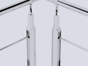 iron railings 2 3D Model