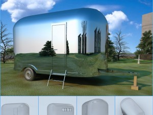 american caravan Modèle 3D