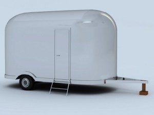 american caravan 3D Model