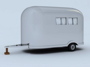 american caravan 3D Model