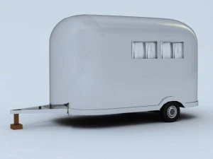 アメリカンキャラバン 3Dモデル