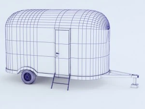 アメリカンキャラバン 3Dモデル