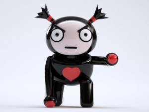 anime garu 3Dモデル