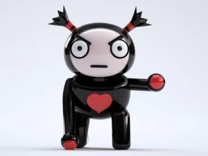 anime garu 3D Model