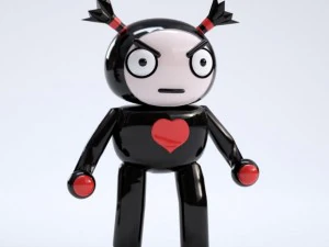 anime garu 3D Model