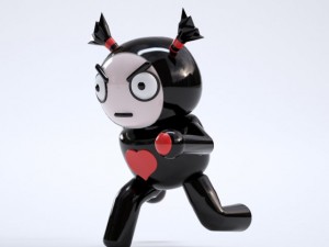anime garu 3Dモデル