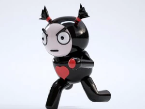 anime garu 3D Model
