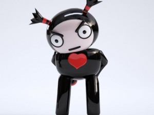 anime garu 3Dモデル