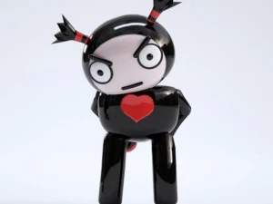anime garu 3D Model