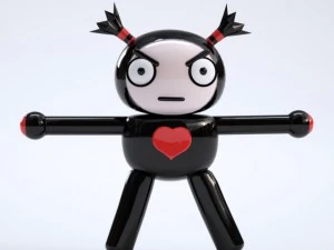 anime garu 3D Model