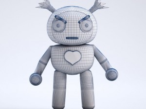 anime garu 3Dモデル