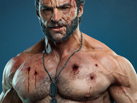 Wolverine sliced 3d print 3D Print Model