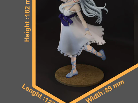 Fenrys Chillin in another world sliced 3D Print Model