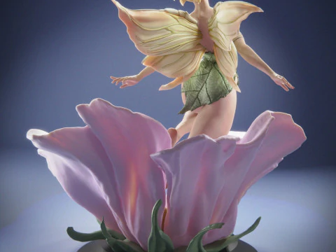 Tinker bellsliced 3D Print Model
